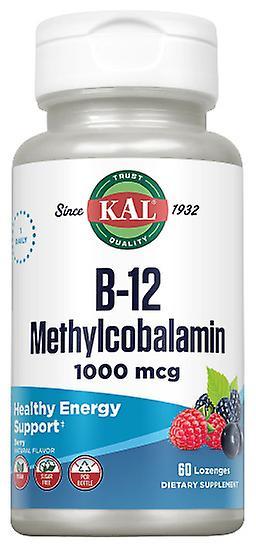 Kal Vitamin B-12 Metylkobalmin 1000 mcg 60 tabletter on Productcaster.