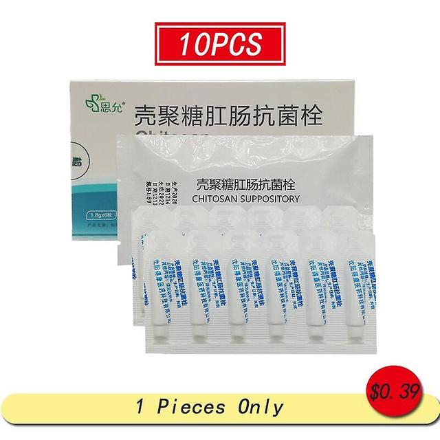 Coscelia 10pcs Anorectal Suppository Improve Bleeding Caused By Internal Hemorrhoids And Mixed Hemorrhoids Relieve The Pain Of Falling on Productcaster.