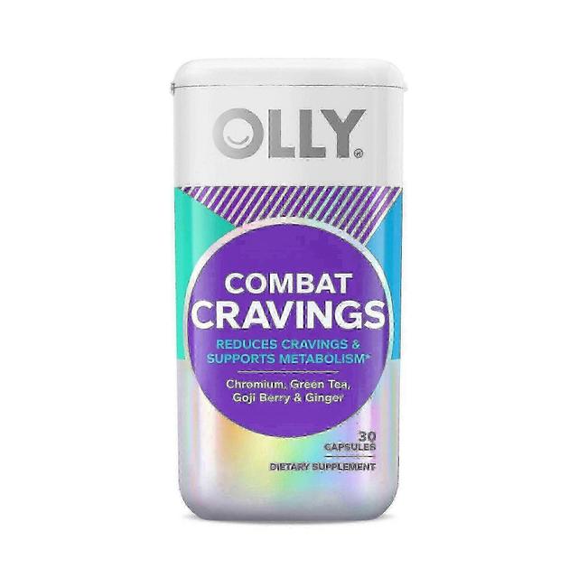 Olly combat cravings capsules with chromium, green tea, goji berry & ginger, 30 ea on Productcaster.