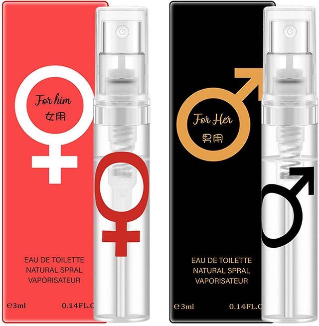 Pheromone Parfüm für Männer Und Frauen 3ml, Lang anhaltender Duft Erotik-Produkte Herren und Frauen Interessantes Sex-Parfüm Damen x Herren 2 pcs on Productcaster.