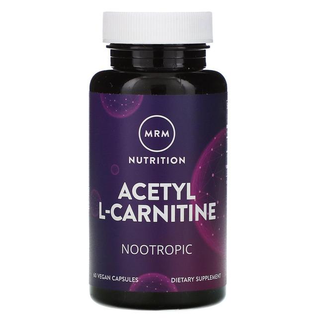 MRM, Nutrition, Acetyl L-Carnitine, 60 Vegan Capsules on Productcaster.