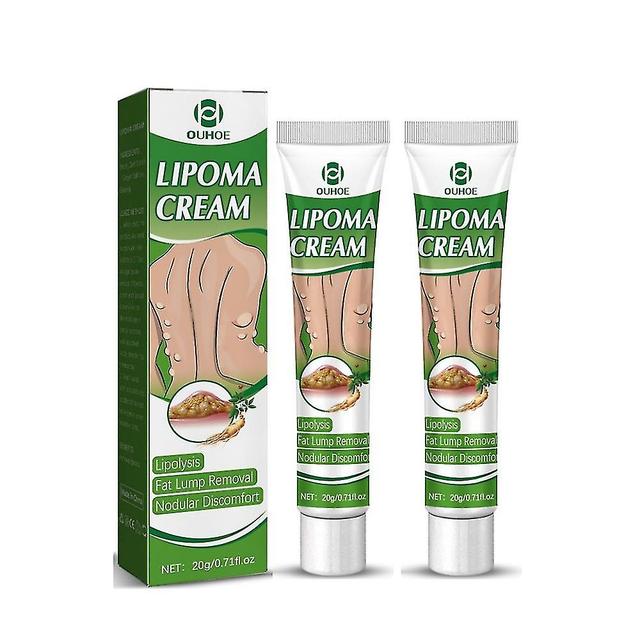 2x 20g Lipoom Verwijdering Crème Lipolyse Vet Lump Relief Gips Huid Zwelling Vet Eliminatie Crème Gezondheidszorg -GSL on Productcaster.