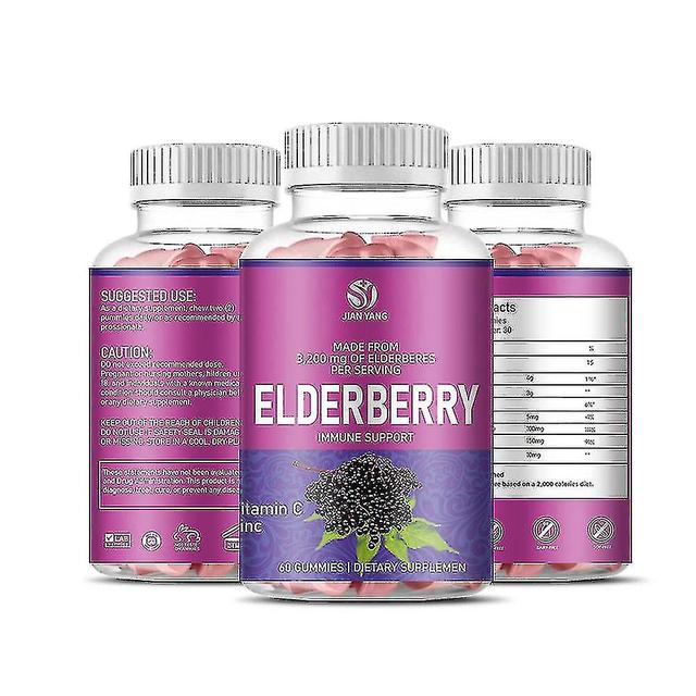 Elderberry Gummies Gummy Bears Gummy Vitamins Gummies Resistance on Productcaster.