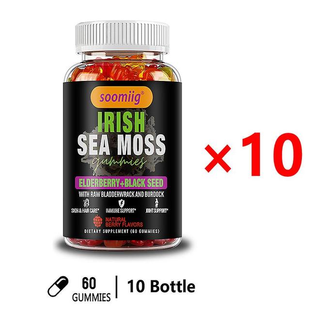 Tib Soomiig Gummies With Elderberry And Black Seed Oil-promotes Healthy Bones,joints,skin And Hair,thyroid Support,strong Immunity 10 bottle on Productcaster.