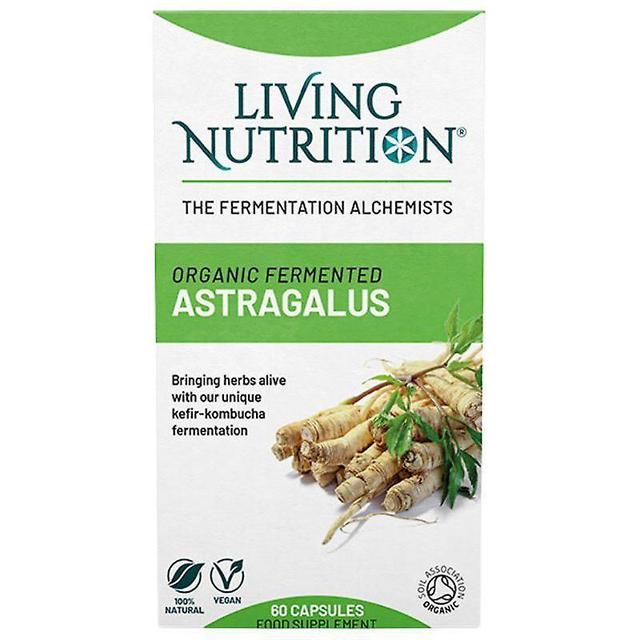 Living Nutrition Organic Fermented Astragalus Caps 60 (LN2022) on Productcaster.