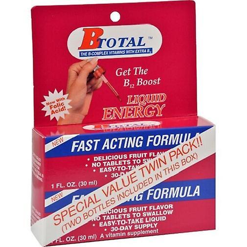 Sublingual Products B Total Twin Pack Liquid Energy on Productcaster.