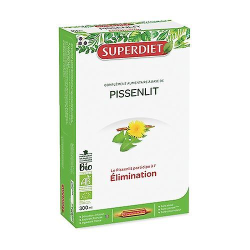 Super Diet Økologisk mælkebøtte 20 ampuller on Productcaster.