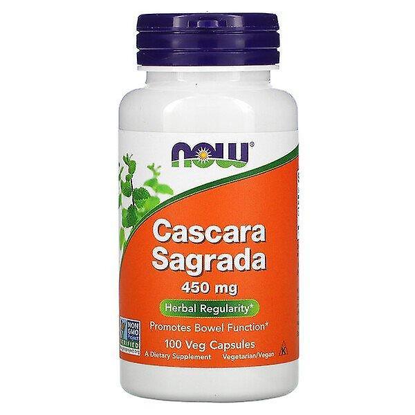 Now Foods, Cascara Sagrada, 450 mg, 100 Veg Capsules on Productcaster.