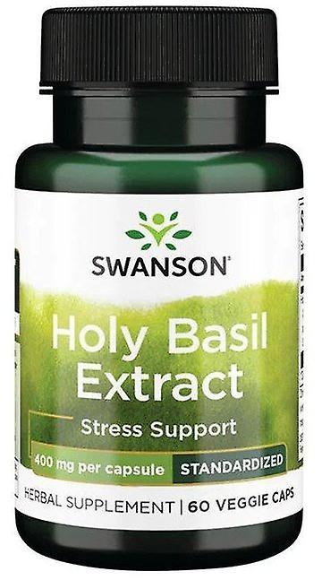 Swanson Heilige Basilicum Extract 400 mg 60 vcaps on Productcaster.