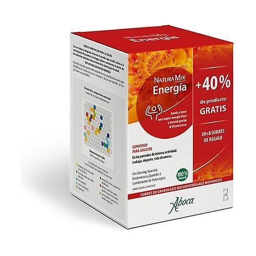 Aboca Natura mix advanced energy 28 packets on Productcaster.