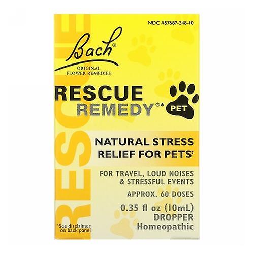 Bach Flower Fiori di Bach Rimedi Rescue Remedy Pet, 10 Ml (Confezione da 2) on Productcaster.