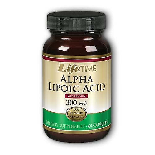 LifeTime Vitamins Especialidades nutricionales de por vida Ácido alfa lipoico, 300 mg, 60 cápsulas (Paquete de 2) on Productcaster.