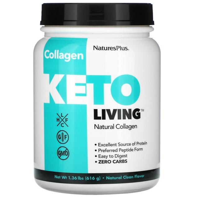 Nature's Plus NaturesPlus, Keto Living, Naturligt kollagen, 1.36 lbs (616 g) on Productcaster.