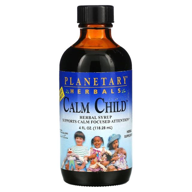 Planetary Herbals, Calm Child, Herbal Syrup, 4 fl oz (118.28 ml) on Productcaster.