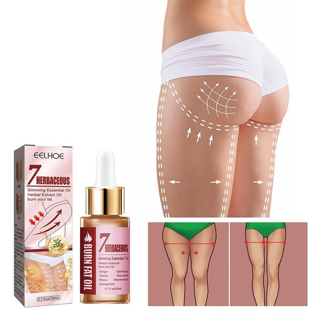 1-4pcs Leg Muscle Thin Fat Burning Oil, Leg Muscle Reshaping Fat Eliminating Oil 2Pcs on Productcaster.