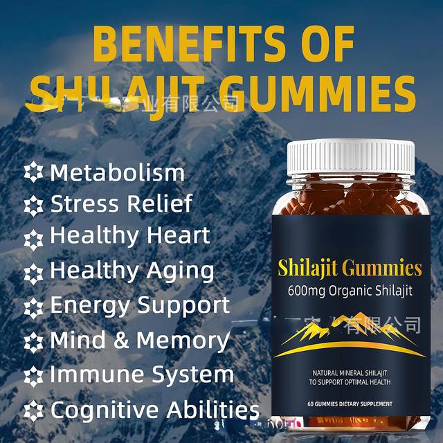 Haobuy Bonbons gélifiés Shilajit, 600 mg de Shilajit biologique, Bonbons gélifiés à la résine Shilajit, Supplément Shilajit Bonbons gélifiés Shilaj... on Productcaster.