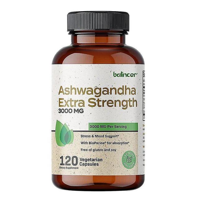 Ashwagandha Extract 3000 Mg - Powerful Supplement - Stress and Mood on Productcaster.