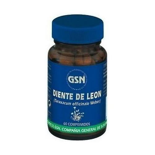 GSN Dandelion 60 tablets of 350mg on Productcaster.