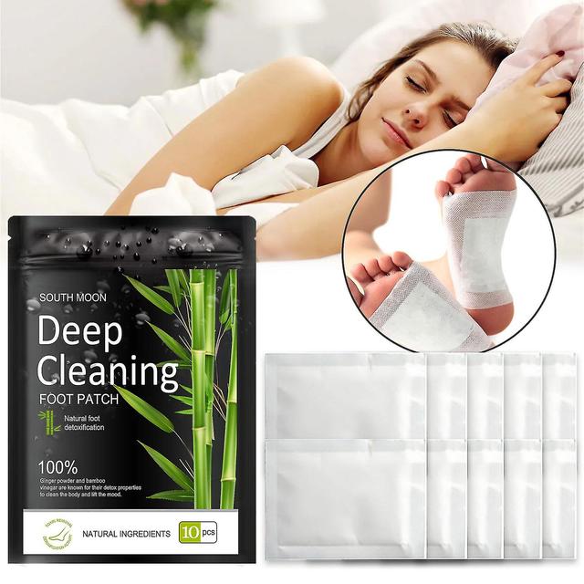 Detox fodplastre, dybderensende fodpuder, naturlig kropspleje fodplastre Selvklæbende plader til lindring af stress Dyb søvn -hb 5Pack - 100stk on Productcaster.