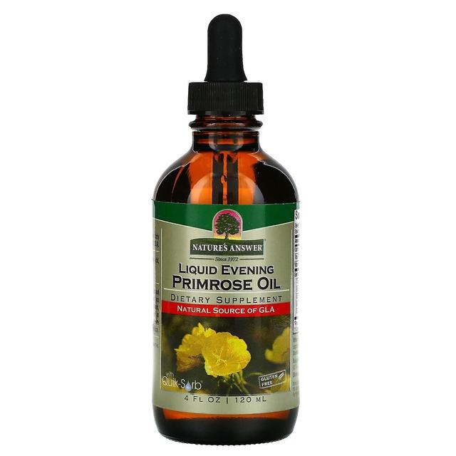 Nature's Answer, Liquid Evening Primrose Oil, 4 fl oz (120 ml) on Productcaster.