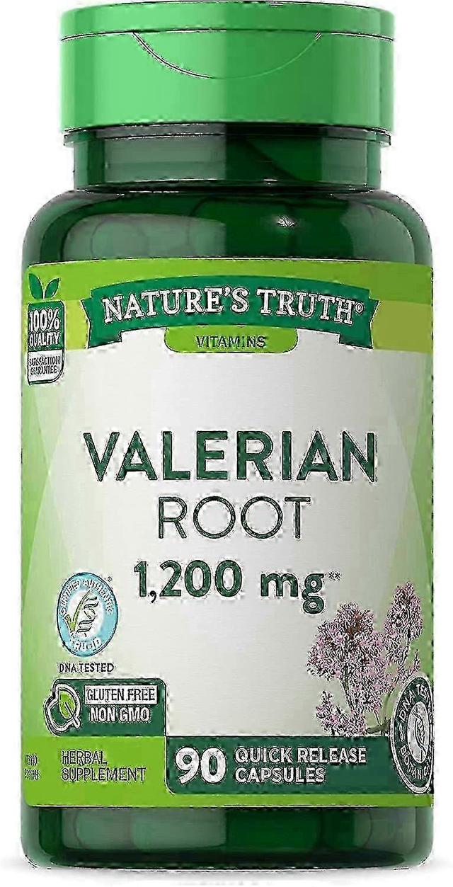 Nature's Truth Príroda ' s pravdou koreň valeriána, 1200 mg, kapsuly s rýchlym uvoľňovaním, 90 EA on Productcaster.