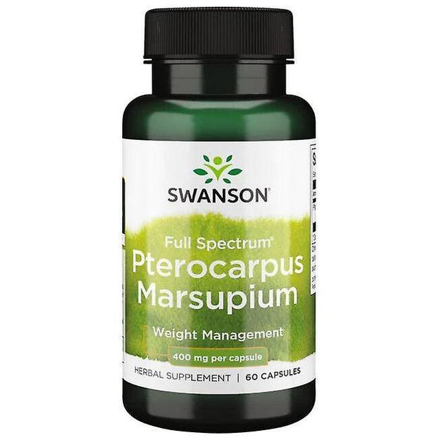 Pterocarpus marsupium - 400mg - 60 capsules - swanson on Productcaster.