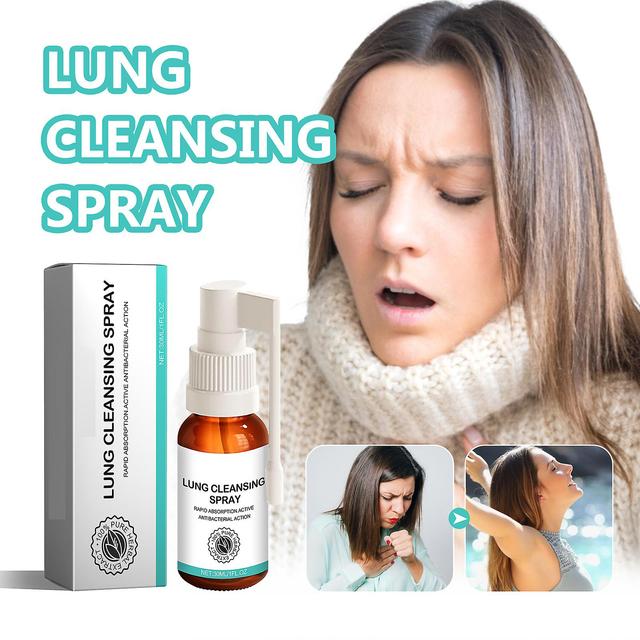 Ofocase Lung Cleansing Spray, Herbal Lung Cleansing Spray, Natural Herbal Lung Essence Mist, for Lung Cleanse, Respiratory Support and Mucus Relief... on Productcaster.