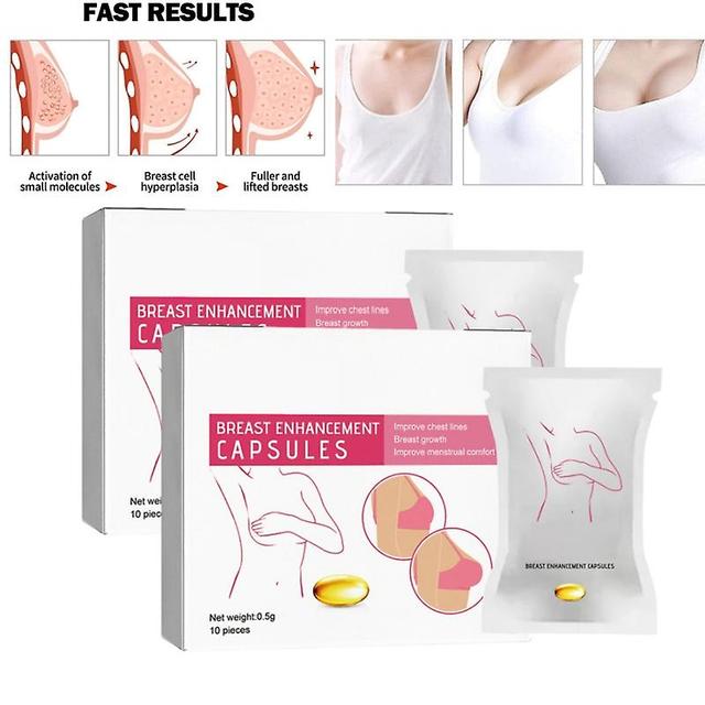 Nursing Capsule Massage Breast Enhancement Chest Growth Breast Enhancement Plump 2packs on Productcaster.