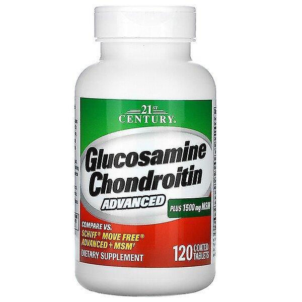 21st Century, Glucosamine Chondroitin Advanced, 120 Coated Tablets on Productcaster.