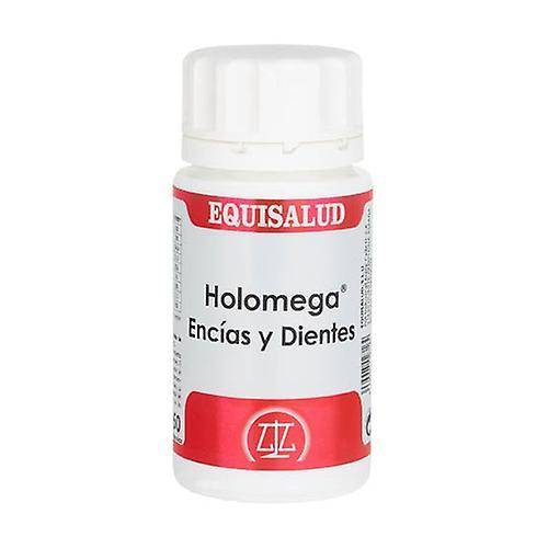 Equisalud Holomega teeth and gums 50 capsules on Productcaster.