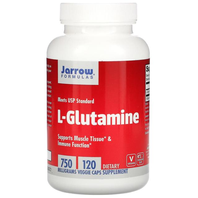 Jarrow Formulas, L-Glutamin, 750 mg, 120 vegetarische Kapseln on Productcaster.