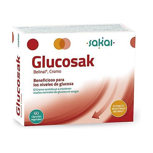 Sakai Glucosak glukosekontrol 60 kapsler on Productcaster.