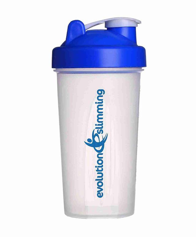 Evolution Slimming Large 700ml Protein Shaker - Blue/Clear - Protein Shaker - Evolution Slimming on Productcaster.