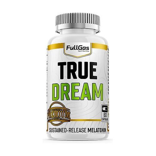 Full gas True dream melatonin slow 60 capsules (Neutral) on Productcaster.