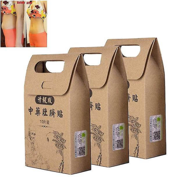 3pack patch de emagrecimento 10pcs 100% de alta qualidade genuína rápido eficaz natural chinês ervas de peso perder gordura queimando detox on Productcaster.