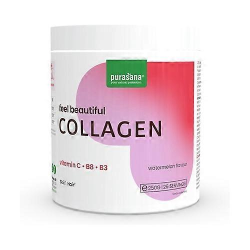 Purasana Watermelon Collagen Feel Beautiful Beauty 250 g of powder (Watermelon) on Productcaster.