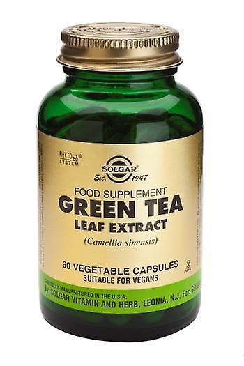 Solgar Standardised - Full Potency Green Tea Leaf Extract Vegetable Capsules, 60 on Productcaster.