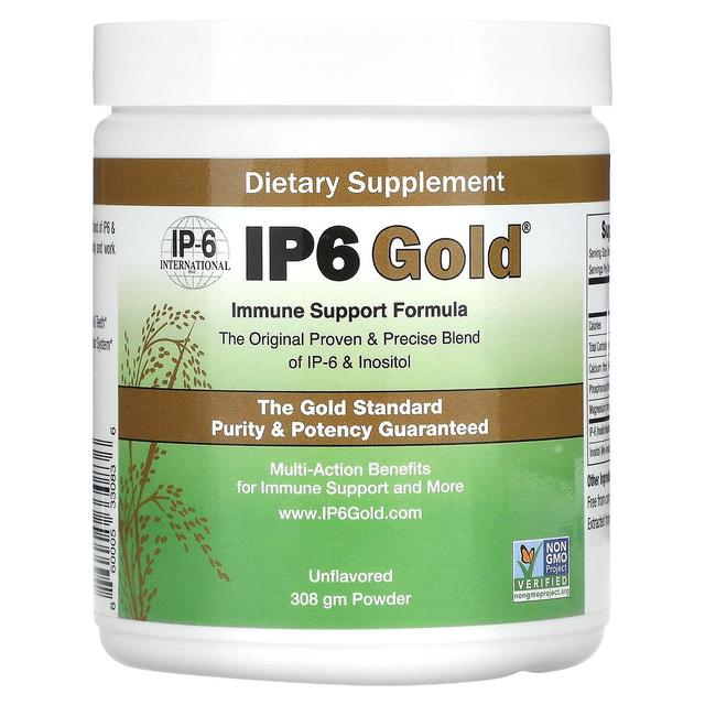 IP-6 International, IP6 Gold, Immune Support Formula Powder, Unflavored, 308 g on Productcaster.