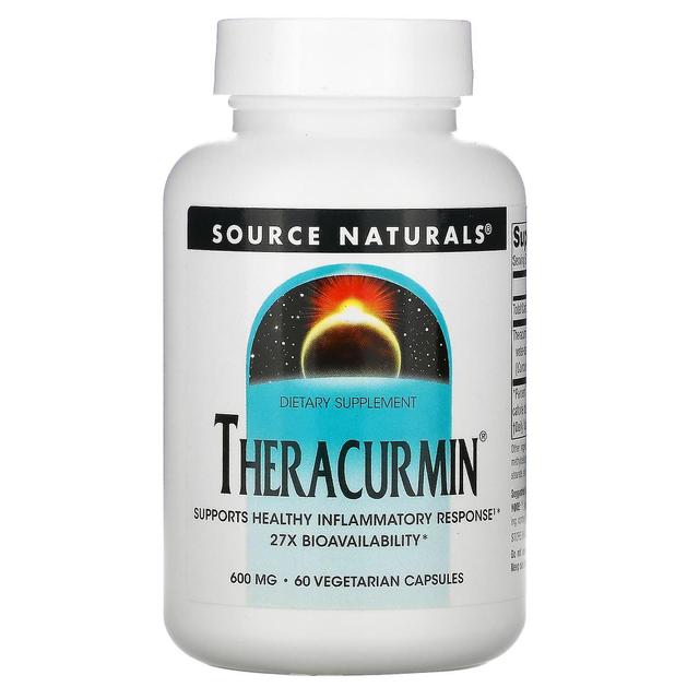 Source Naturals, Theracurmin, 600 mg, 60 Vegetarian Capsules on Productcaster.