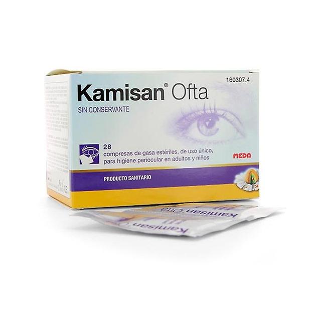 Mylan Kamisan ofta ophthalmic sterile gauze 28 units on Productcaster.