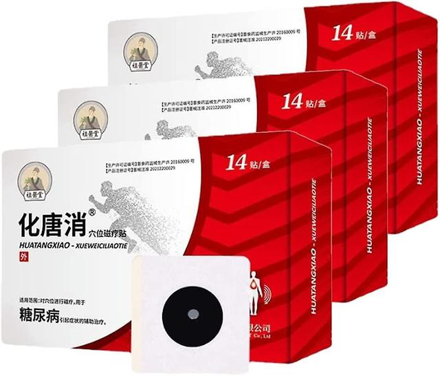 Ywfkmy Huatangxiao Acupoint Pressure Stimulation 14pcs/box, Hua Tang Xiao Acupoint Sticker 3PCS on Productcaster.