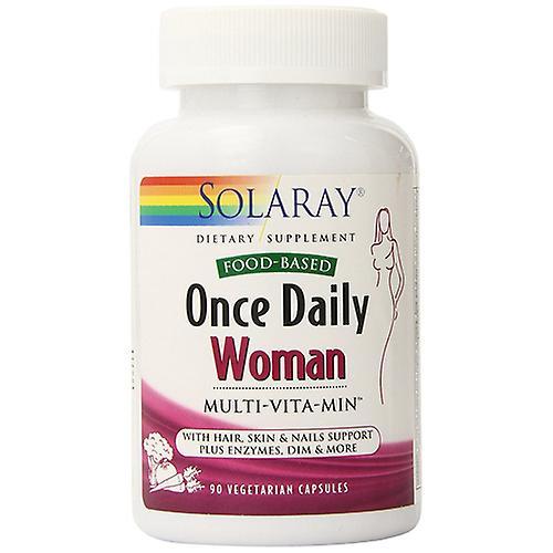 Solaray Once Daily Woman, 90 Caps (Pack of 4) on Productcaster.