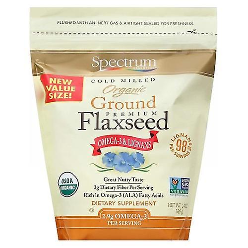 Spectrum Essentials Organic Ground Premium Flaxseed, 24 Oz (Pack of 1) on Productcaster.