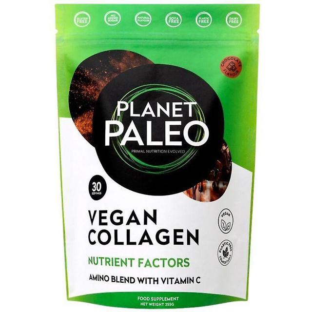 Planet Paleo Vegansk Kollagen Faktorer Chokolade 255g on Productcaster.