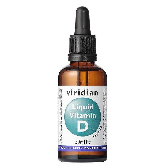 Viridian Liquid Vitamin D3 2000iu 50ml (288) on Productcaster.