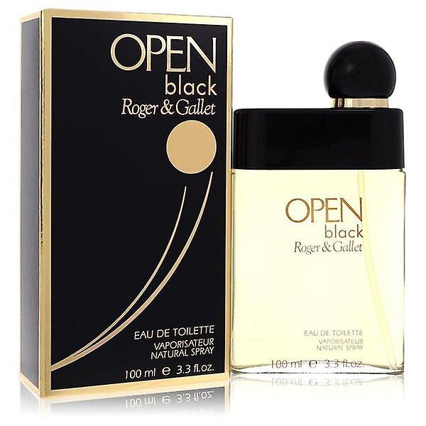 Roger & Gallet Open Black Eau De Toilette Spray 3.3 Oz For Men on Productcaster.