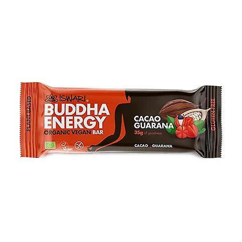 Iswari Energy bar Buddha, Cacao and Guarana - BIO - 35g 1 bar of 35g (Cocoa) on Productcaster.