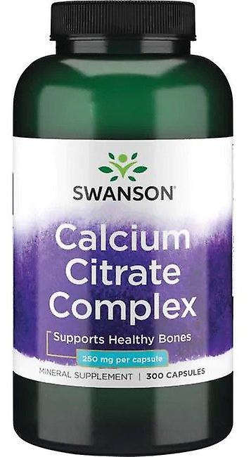 Swanson Calcium Citraat Complex 250 mg 300 capsules on Productcaster.