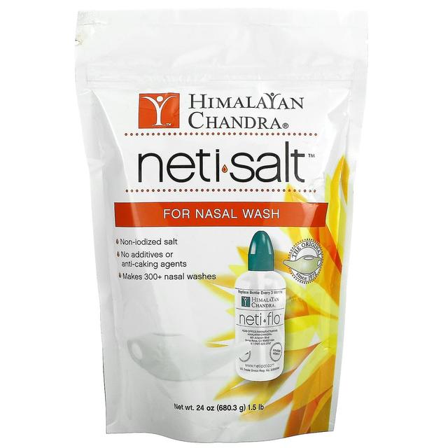 Himalayan Institute, Neti Salt, Salt for Nasal Wash, 1.5 lbs (680.3 g) on Productcaster.