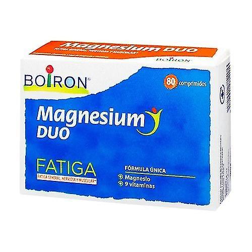 Boiron Magnesium duo general fatigue 80 tablets of 500mg on Productcaster.